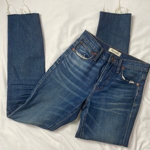 Madewell High Rise Slim Boyfriend Jeans